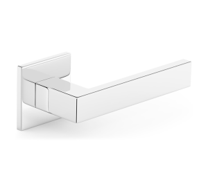 Klamka kwadratowa Metal-Bud Qubik K Fit - chrom błyszczący