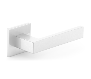 Klamka kwadratowa Metal-Bud Qubik K Fit - nikiel szczotkowany