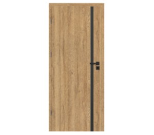 Drzwi wewnętrzne Erkado Baldur 1 Dąb Natur Premium