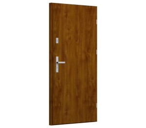 Drzwi zewnętrzne Wikęd BASIC 3.0 Pełne Złoty Dąb 90