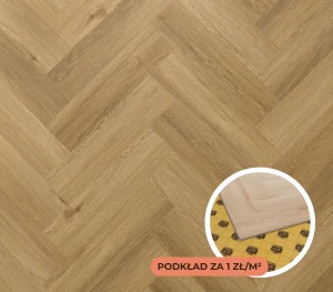 Panele winylowe ARBITON Amaron Herringbone Dąb Burbon + podkład za 1 zł PROMOCJA