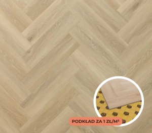 Panele winylowe ARBITON Amaron Herringbone Dąb Deventer + podkład za 1 zł PROMOCJA