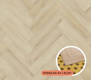 Panele winylowe ARBITON Amaron Herringbone Dąb Preston + podkład za 1 zł PROMOCJA