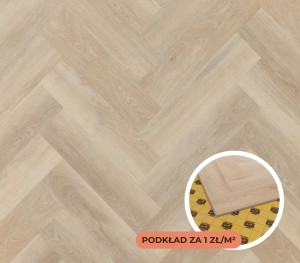 Panele winylowe ARBITON Amaron Herringbone Dąb Dearwood + podkład za 1 zł PROMOCJA