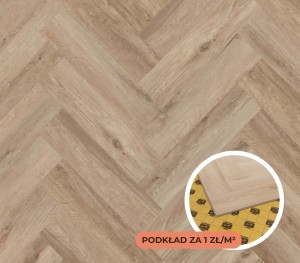 Panele winylowe ARBITON Amaron Herringbone Dąb Windsor + podkład za 1 zł